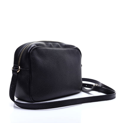Gucci Pebbled Calfskin Small Soho Disco Bag Black 3 of 10