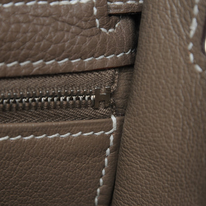 Hermes Togo Kelly Retourne 32 Etoupe 22 of 27
