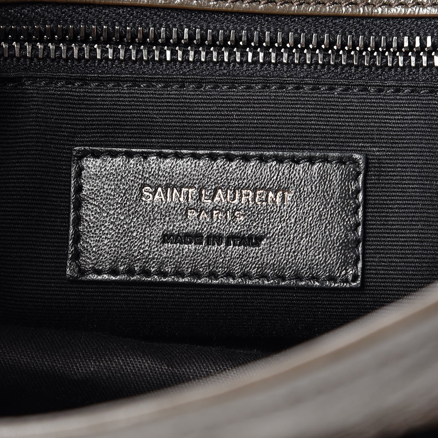 Saint Laurent Crinkled Calfskin Matelasse Monogram Medium Niki Chain Satchel Faggio 7 of 11