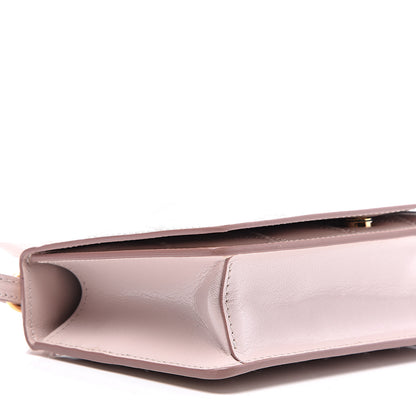 Givenchy Goatskin Quilted GV3 Strap Wallet Pale Pink 6 of 8