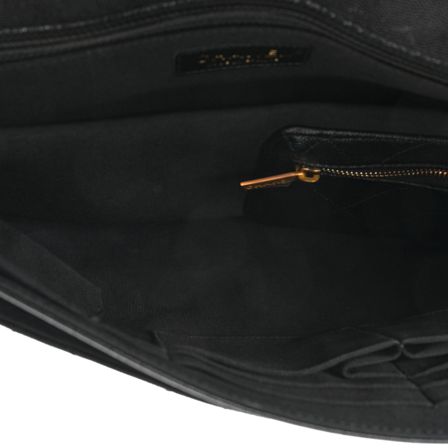 Caviar Quilted Carry Me Top Handle Flap Black