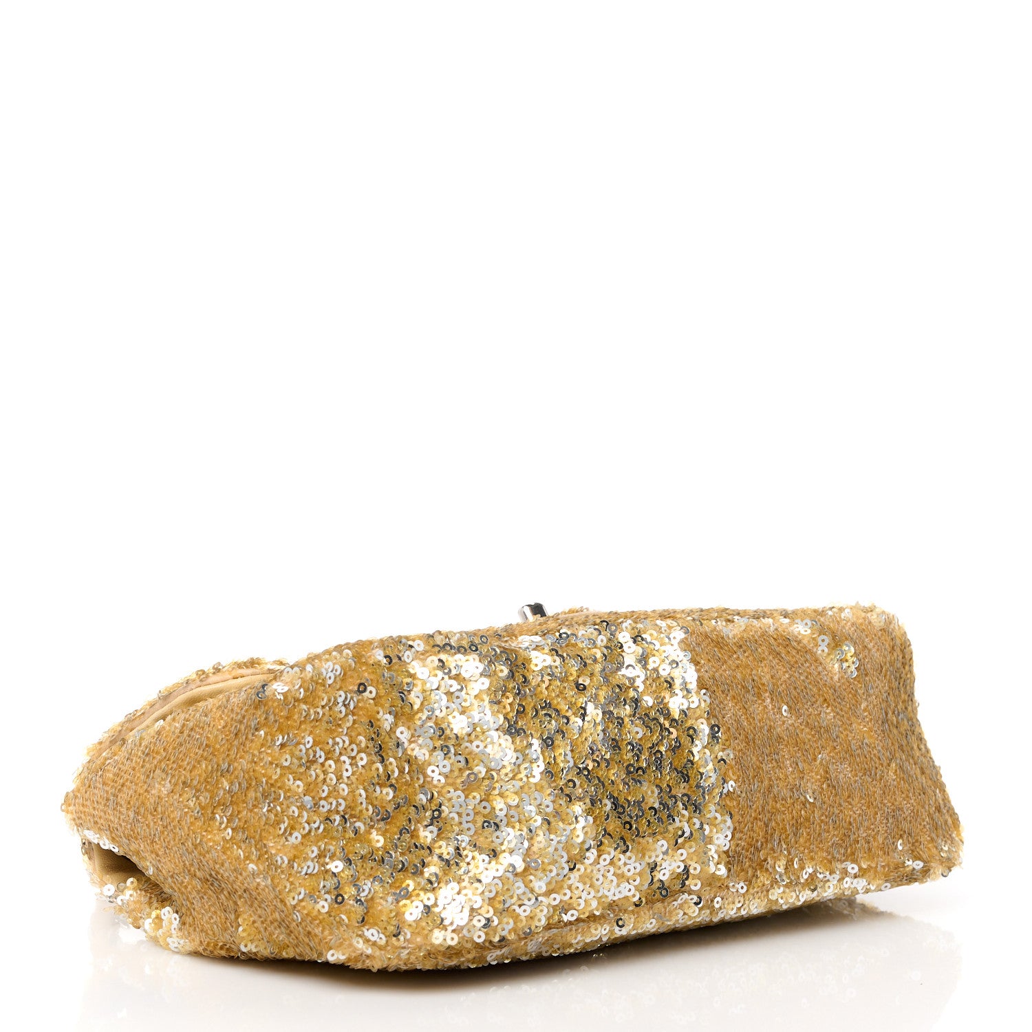 Chanel Sequin Mini Rectangular Flap Gold 4 of 11