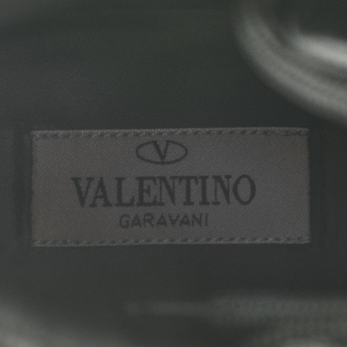 Calfskin Rockstud Studded Combat Boots 37 Black