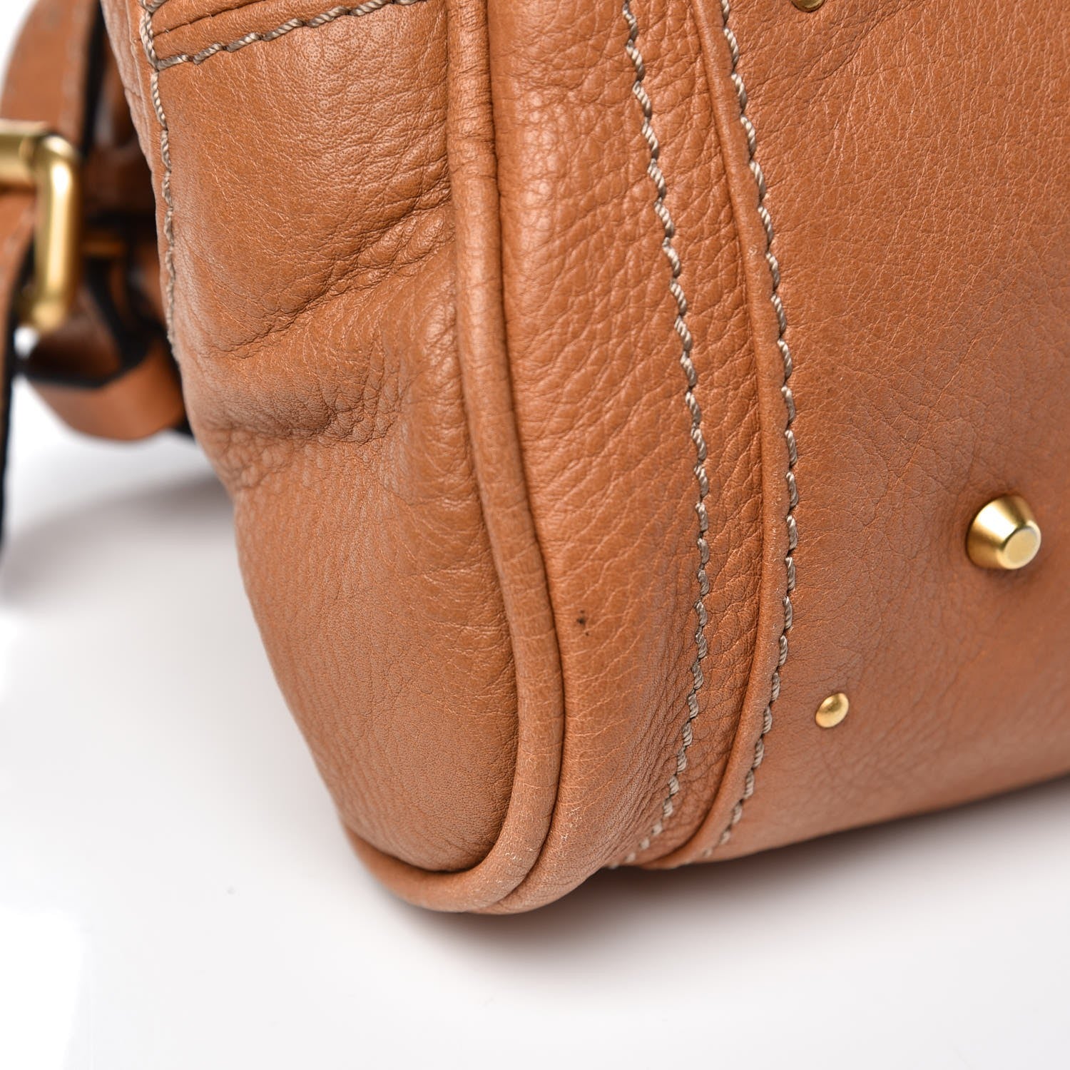 Chloe Calfskin Medium Paddington Satchel Nut 9 of 13