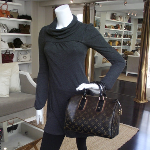 Monogram Mirage Speedy 30 Black
