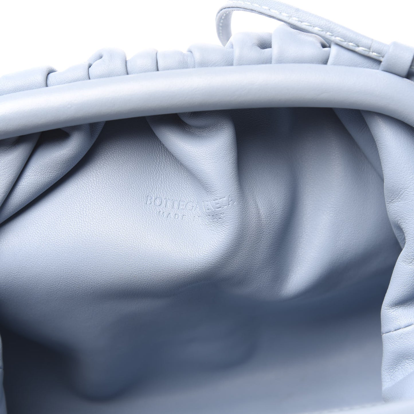 Butter Calfskin The Mini Pouch Ice