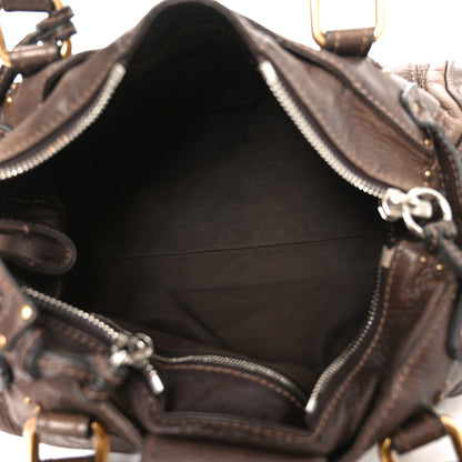 Chloe Calfskin Medium Paddington Satchel Chocolate 5 of 10