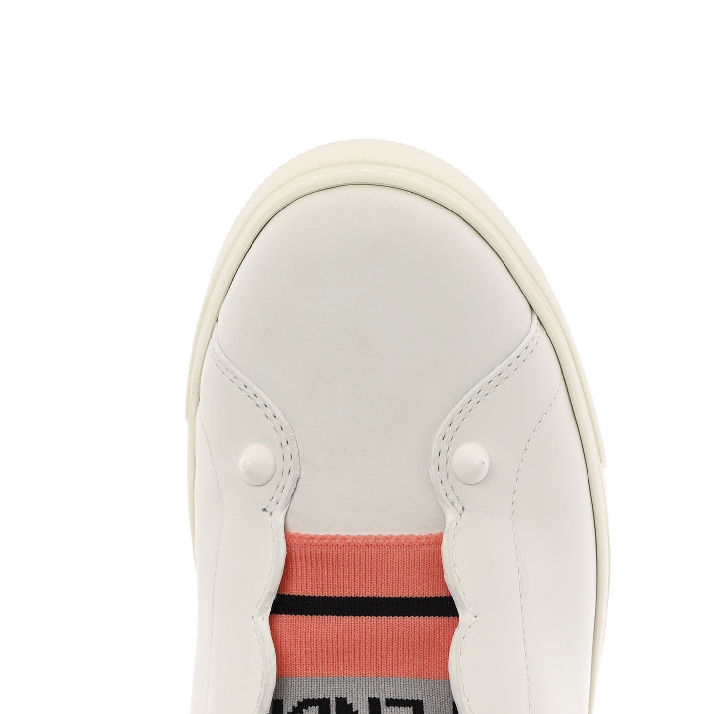 Vitello Rockoclick Slip On Sneakers 36 White Multicolor