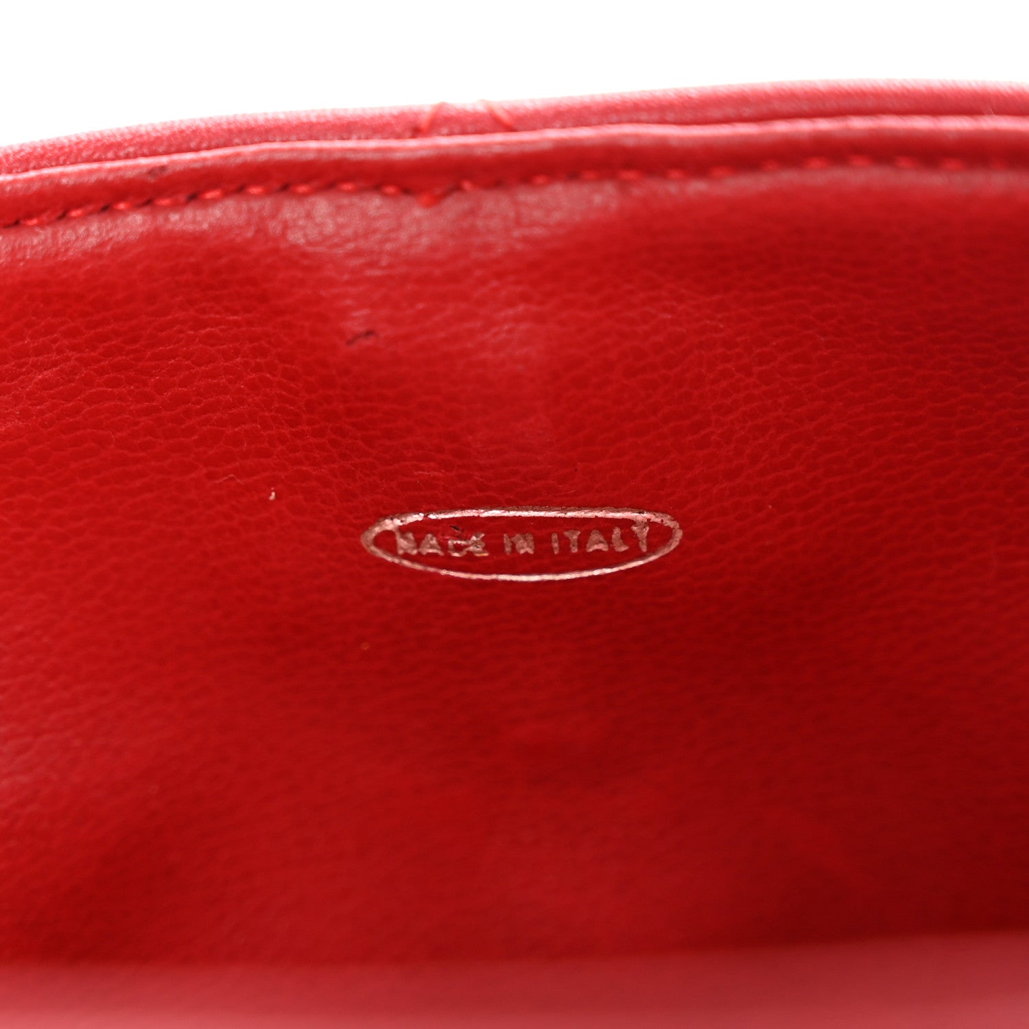 Chanel Calfskin Quilted Flap Waist Belt Bag Red 7 of 9