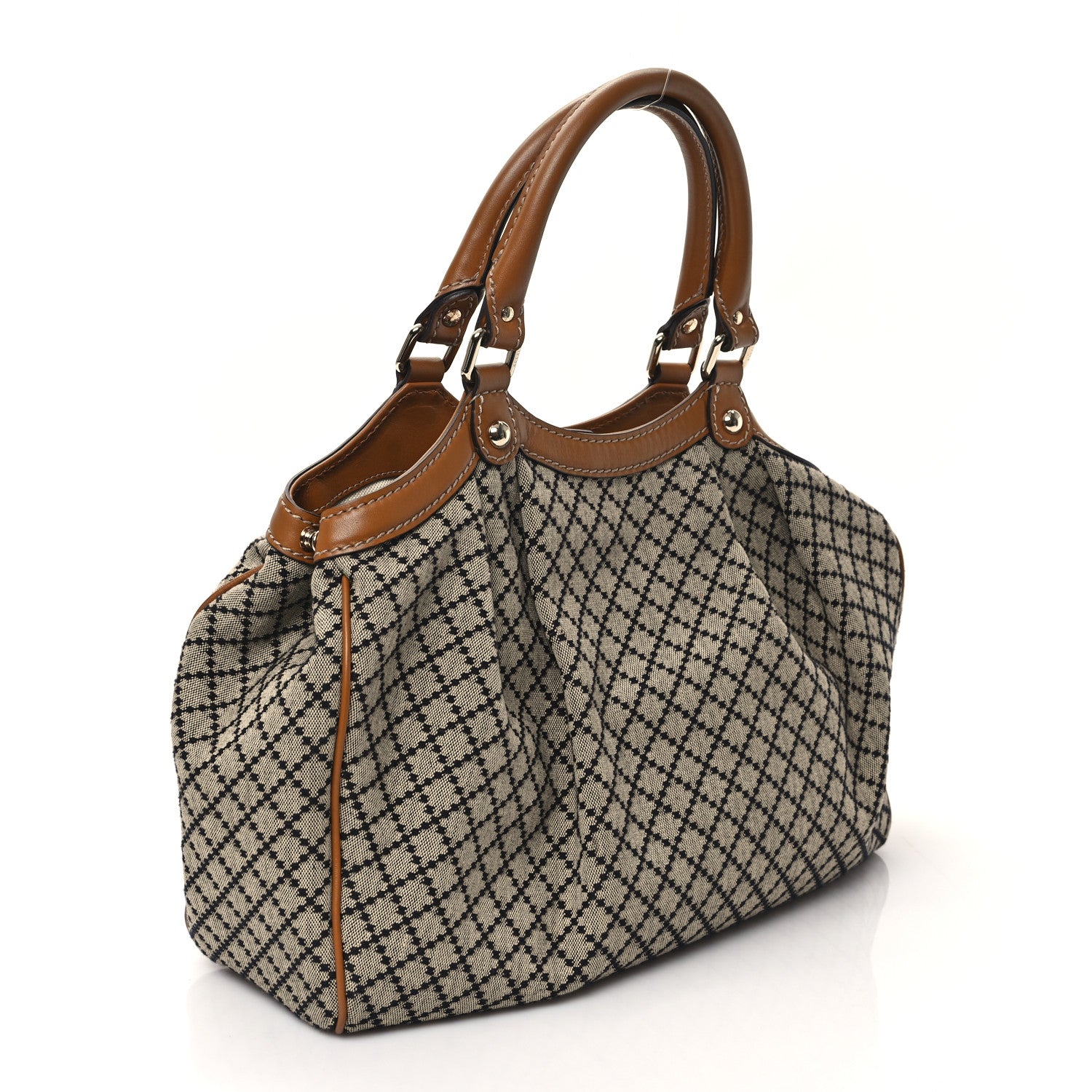 Gucci Diamante Medium Sukey Tote Brown 3 of 11
