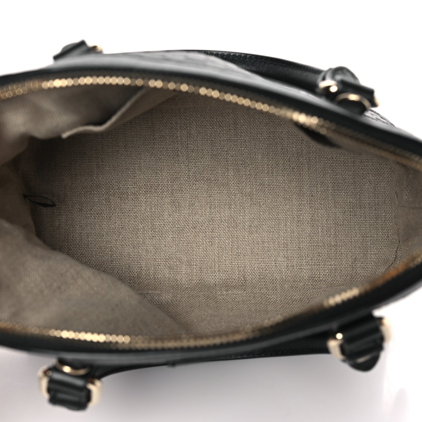Microguccissima Mini Dome Bag Black