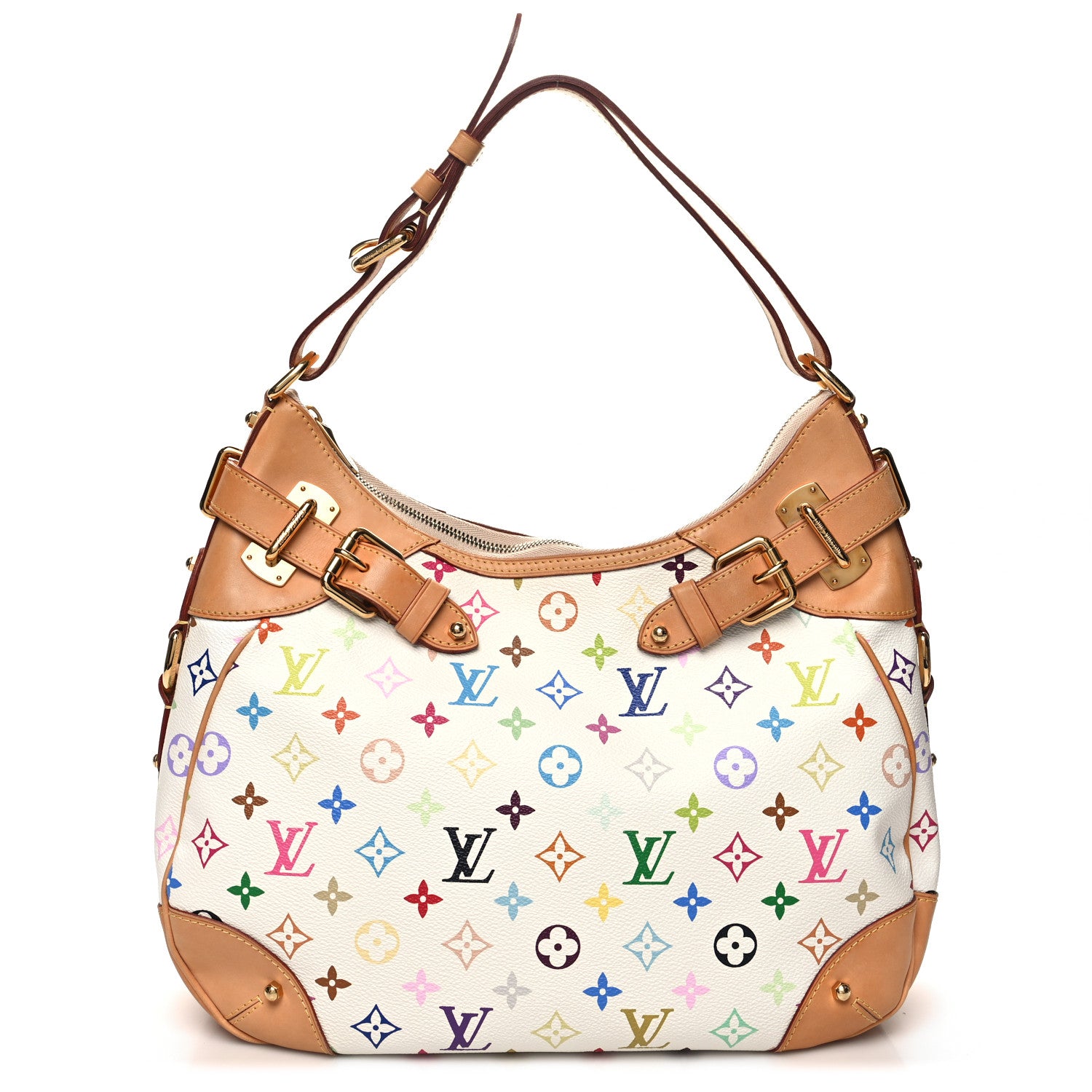 Louis Vuitton Monogram Multicolor Greta White 1 of 13