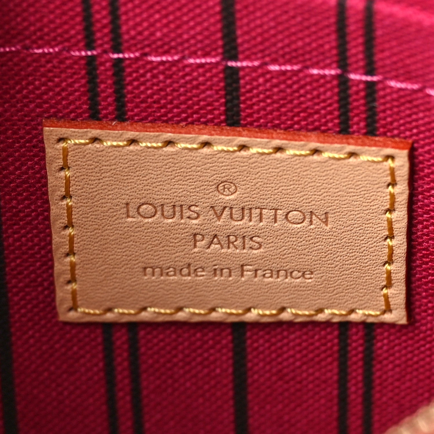 Louis Vuitton Monogram Neverfull PM Pochette Pivoine 6 of 8