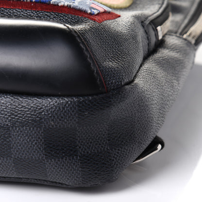 Louis Vuitton Damier Graphite Apls Avenue Sling Backpack 9 of 9