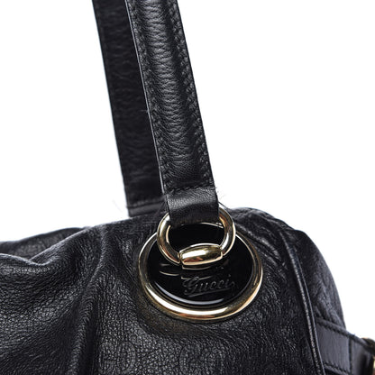 Gucci Guccissima Large Full Moon Tote Black 15 of 20