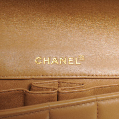 Chanel Lambskin East West Chocolate Bar Flap Beige 6 of 9