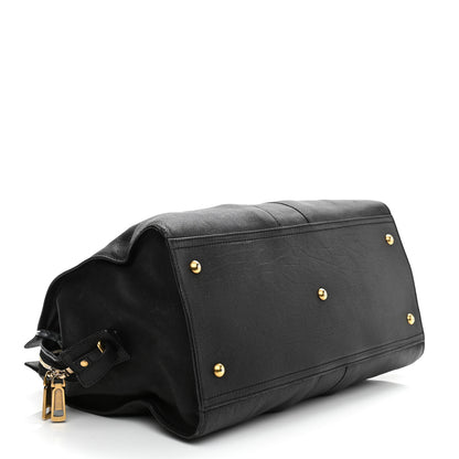 Saint Laurent Sheepskin Medium Cabas ChYc Black 4 of 16