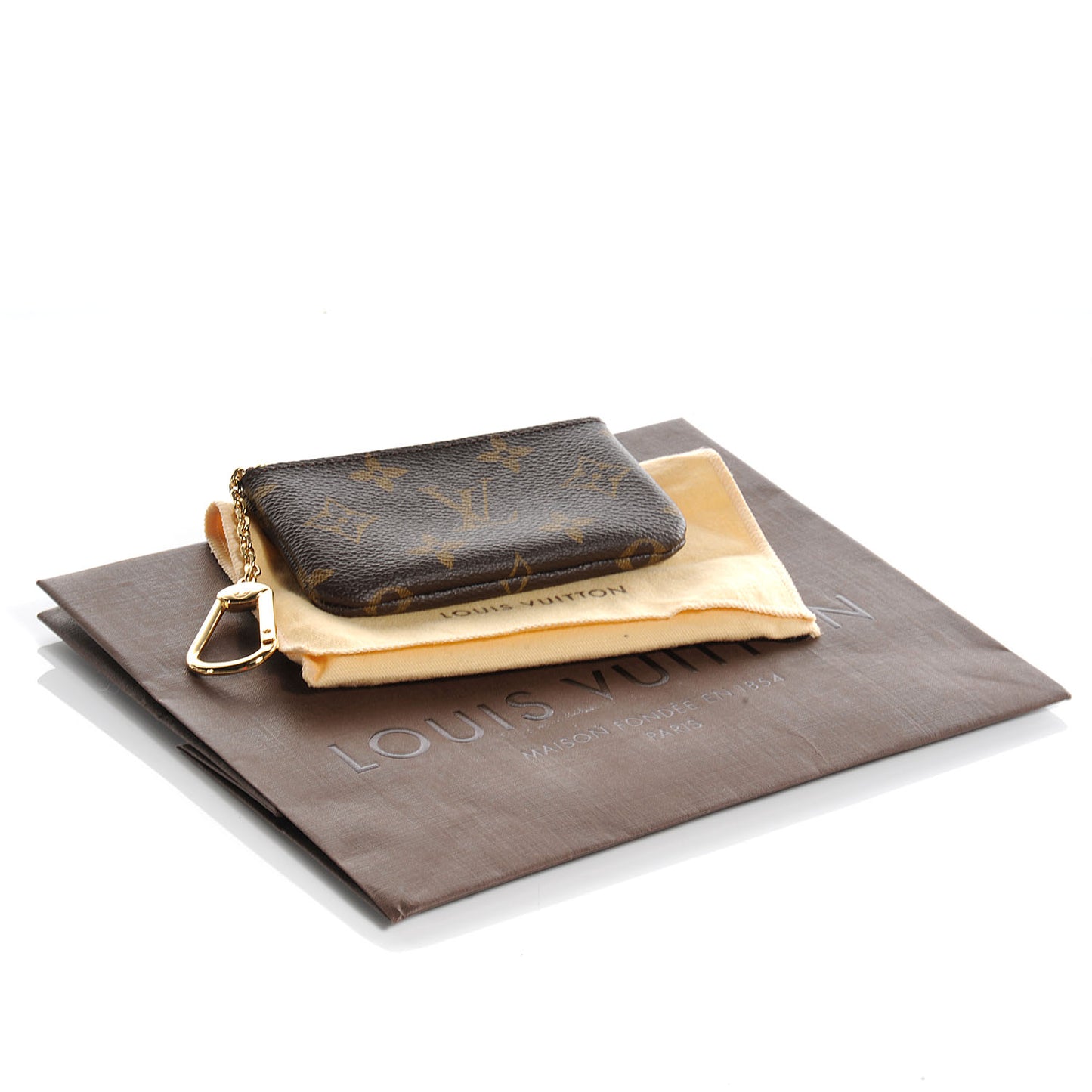 Monogram Key Pouch