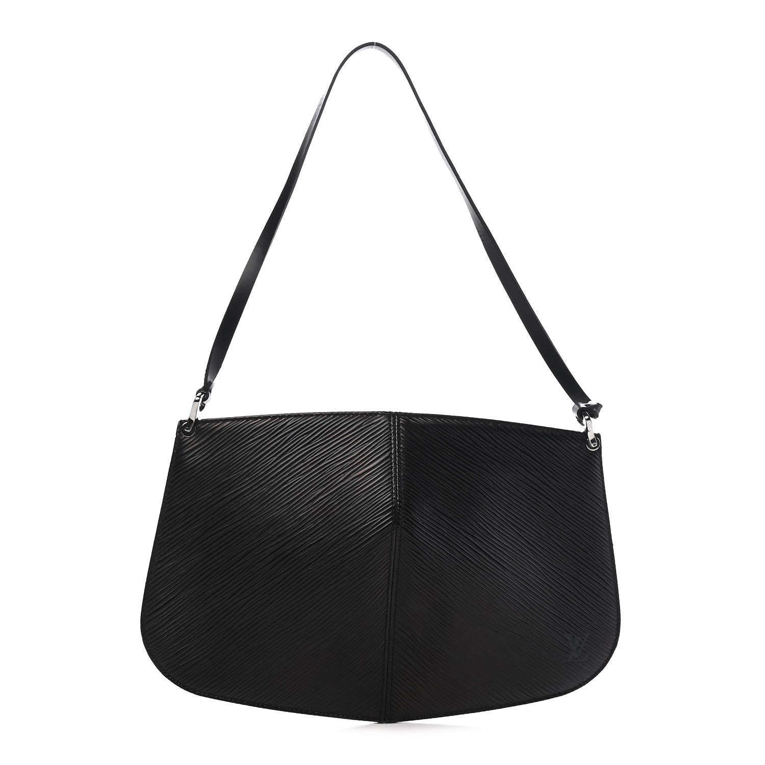 Louis Vuitton Epi Demi Lune Pochette Black 1 of 7