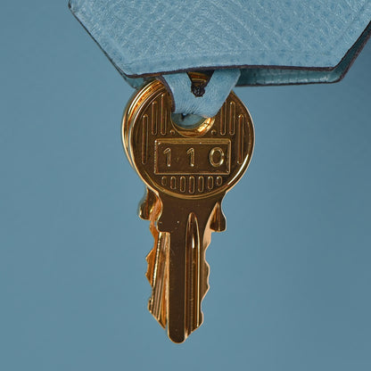 Hermes Epsom Kelly Sellier 28 Bleu Atoll 29 of 34