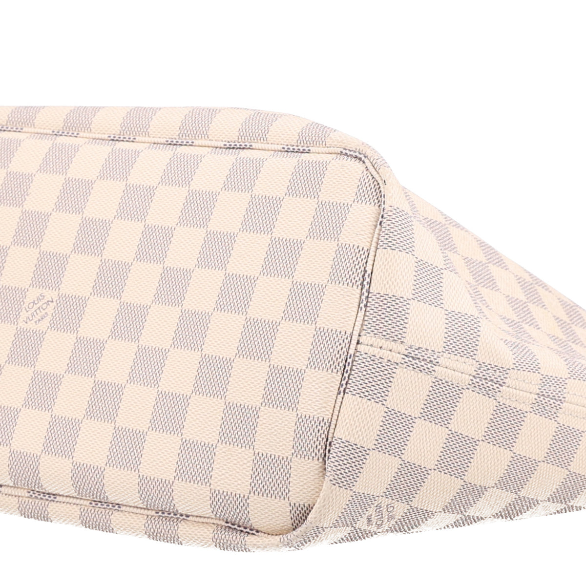 Louis Vuitton Damier Azur Neo Neverfull MM Rose Ballerine 9 of 9