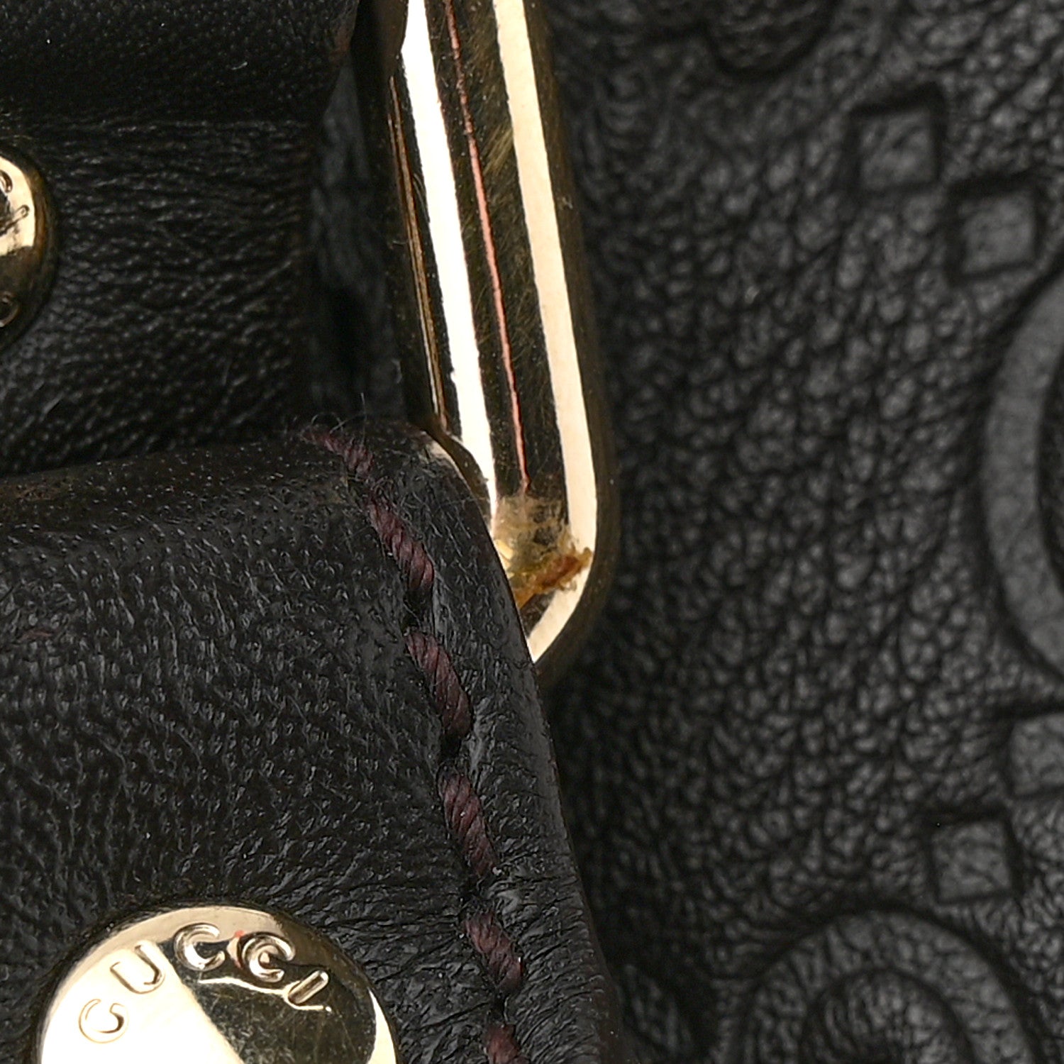 Gucci Guccissima Signature Eden Briefcase Black 12 of 13