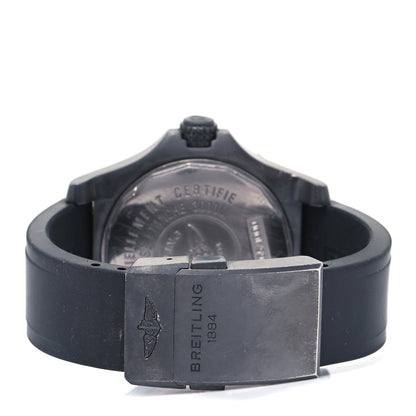 Breitling Stainless Steel Rubber 45mm Avenger Seawolf Automatic Watch Black M17330 3 of 5