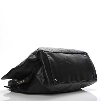 Chanel Soft Caviar Quilted Large Timeless Tote Black 4 of 13