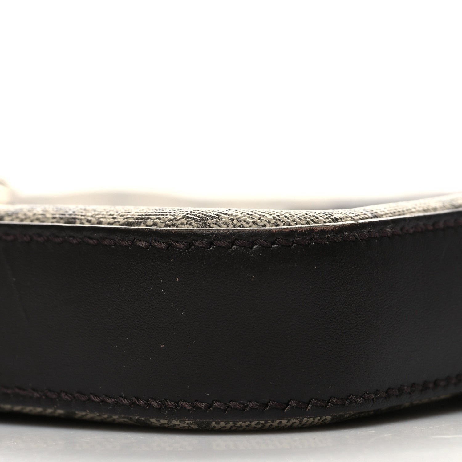 Gucci GG Supreme Monogram Selleria Calfskin Small Flat Messenger Bag Beige Ebony Cocoa Marrone Scuro 18 of 20