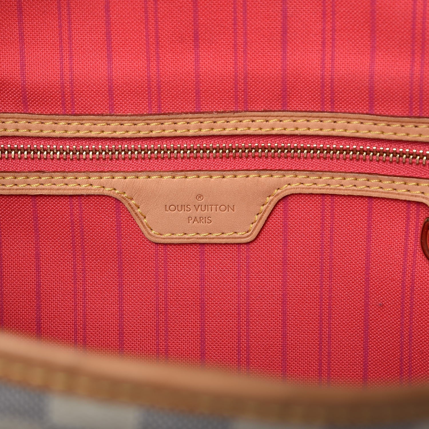 Louis Vuitton Damier Azur Delightful PM Pink 6 of 10