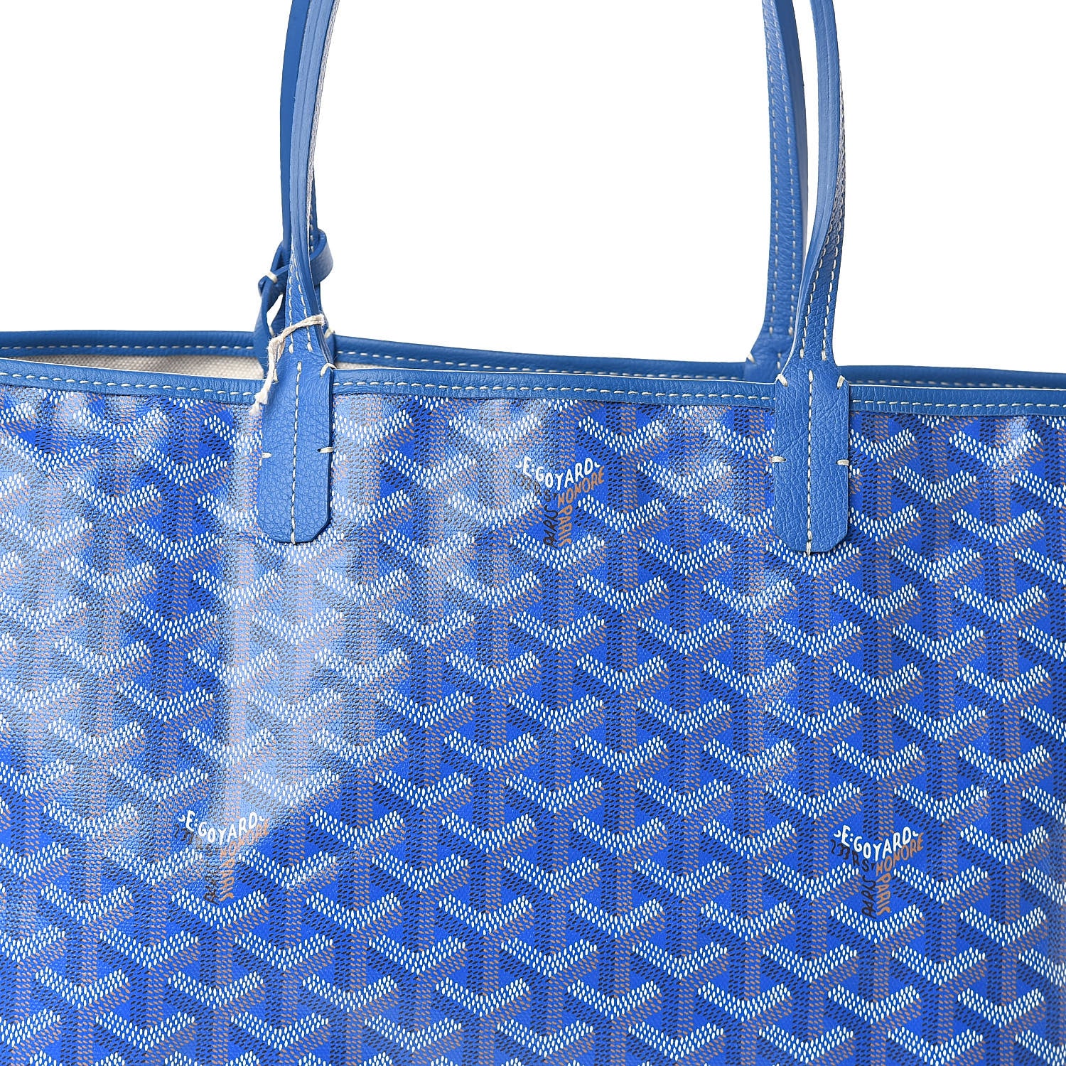 Goyard Goyardine Saint Louis PM Sky Blue 7 of 9