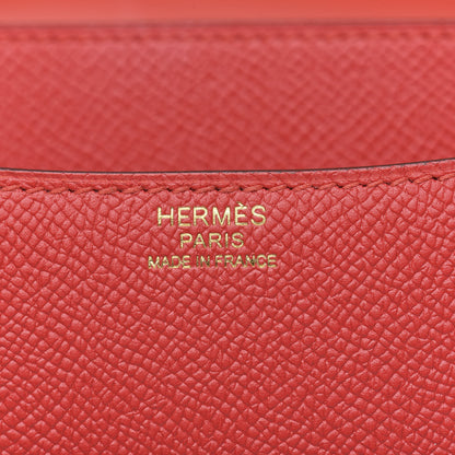 Hermes Epsom Constance 24 Rouge Tomate 19 of 22