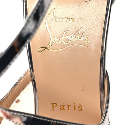 Christian Louboutin Rette Twistissima Strass 100 Pumps 41 Crystal 7 of 7