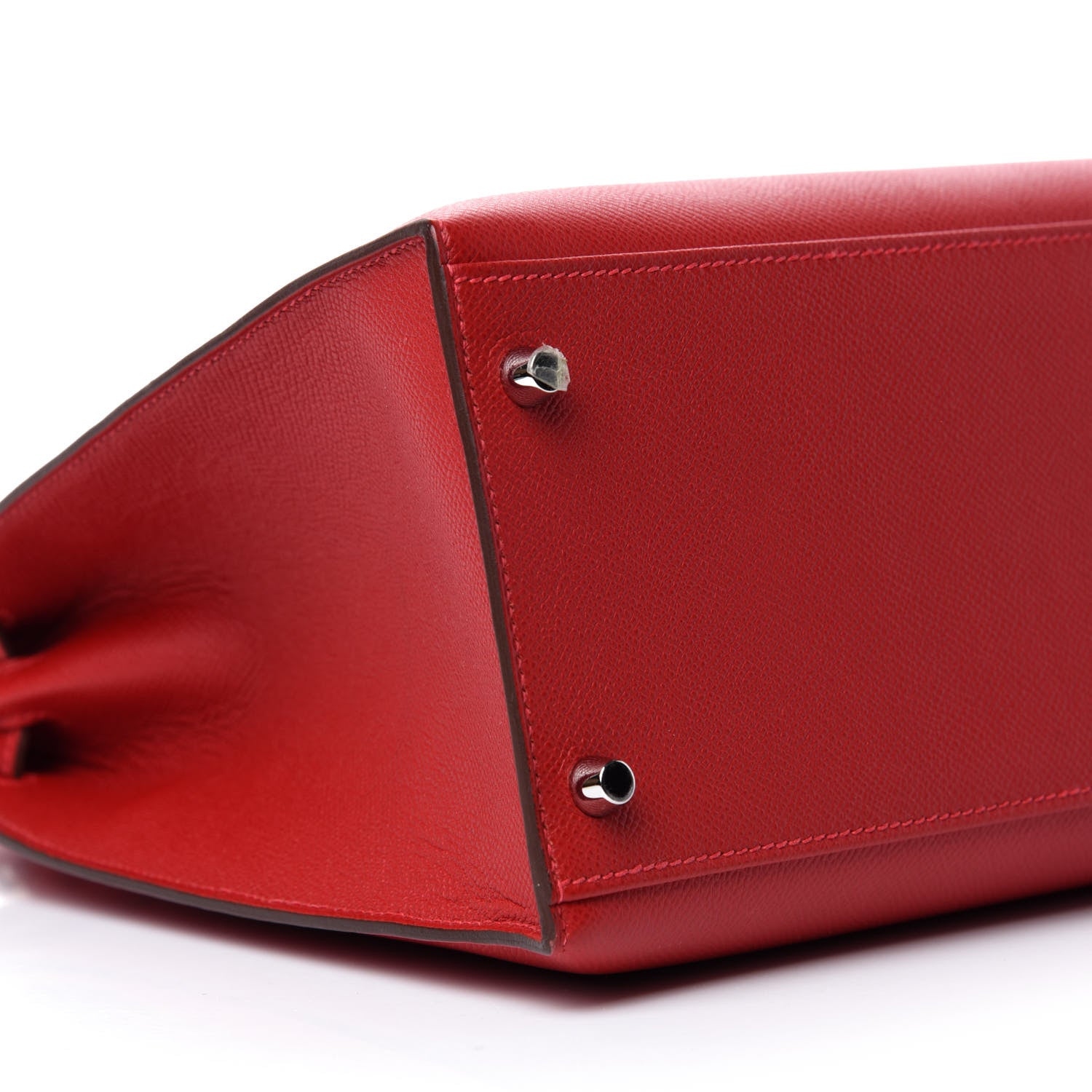 Hermes Epsom Kelly Sellier 35 Rouge Casaque 6 of 10