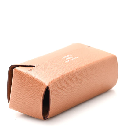 Hermes Grained Madame Calfskin Lipstick Case with Mirror Gold 5 of 8