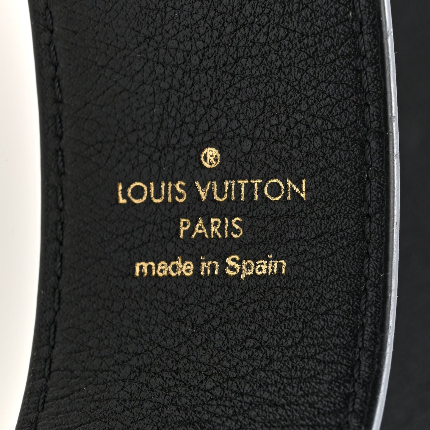 Monogram Bandouliere Shoulder Strap Black