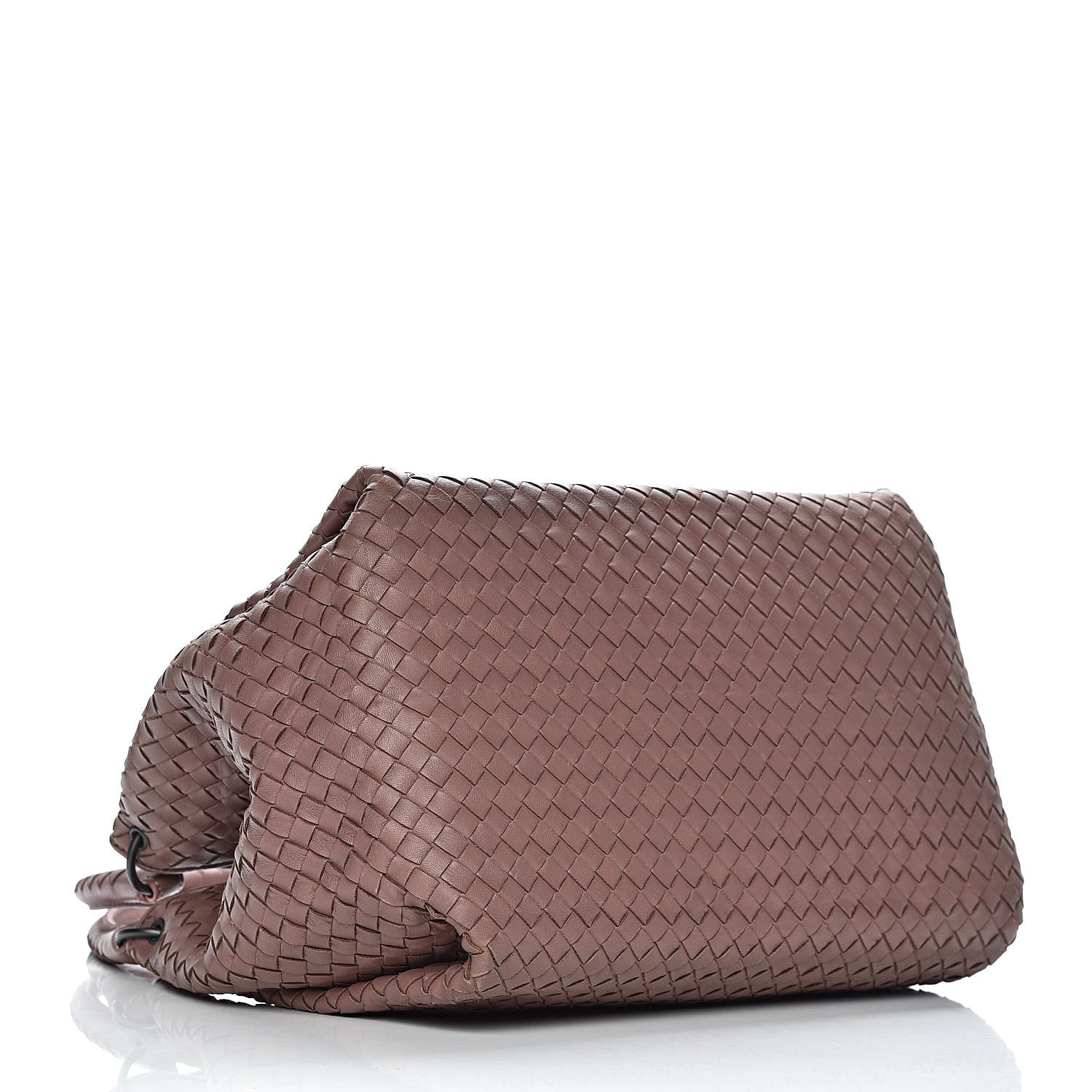 Bottega Veneta Nappa Intrecciato Parachute Bag Dark Deco Rose 4 of 17