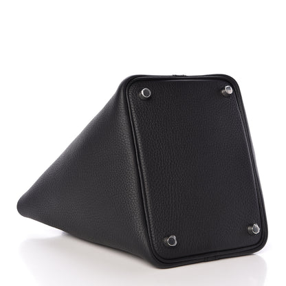 Hermes Taurillon Clemence Picotin Lock 18 PM Black 4 of 10