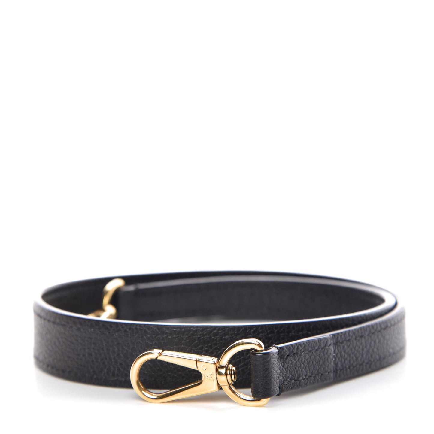 Calfskin Bagatelle Shoulder Strap Black