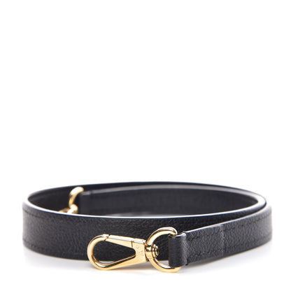 Louis Vuitton Calfskin Bagatelle Shoulder Strap Black 1 of 5