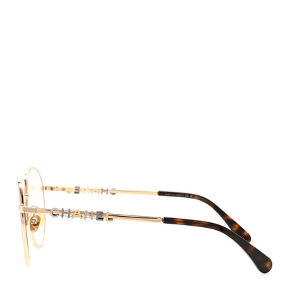 Chanel Metal Pantos Sunglasses 4282 Gold Pink 4 of 8