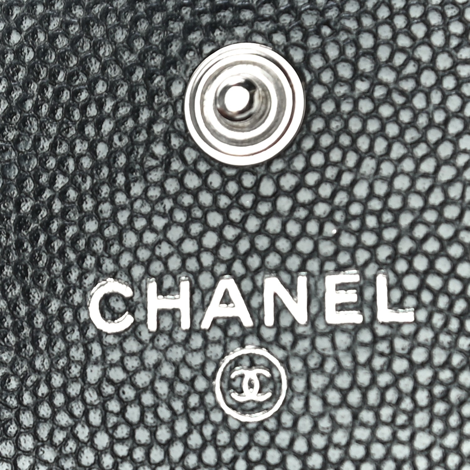 Chanel Caviar Quilted My Everything Flap Card Holder Black 7 of 10