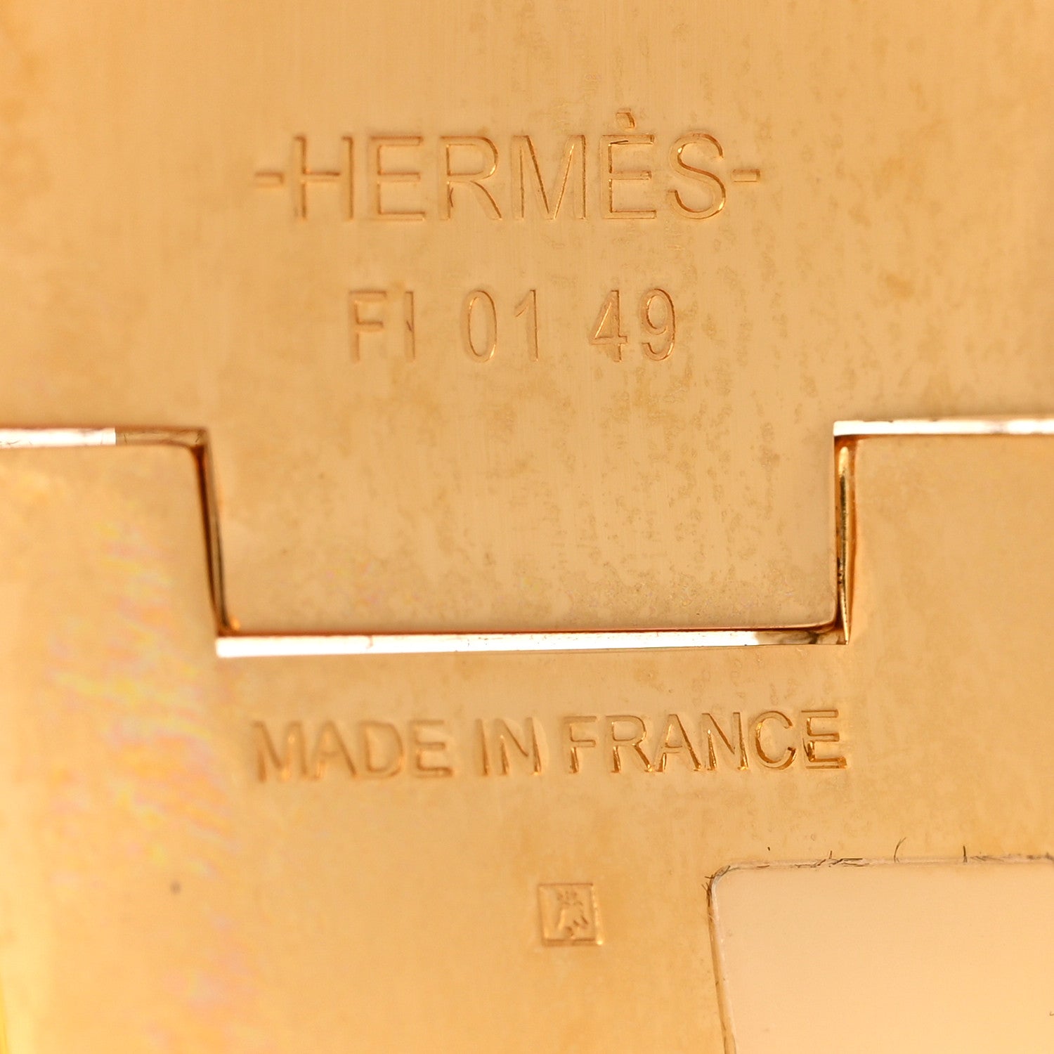 Hermes Enamel Wide Clic Clac H Bracelet GM Orange 4 of 5