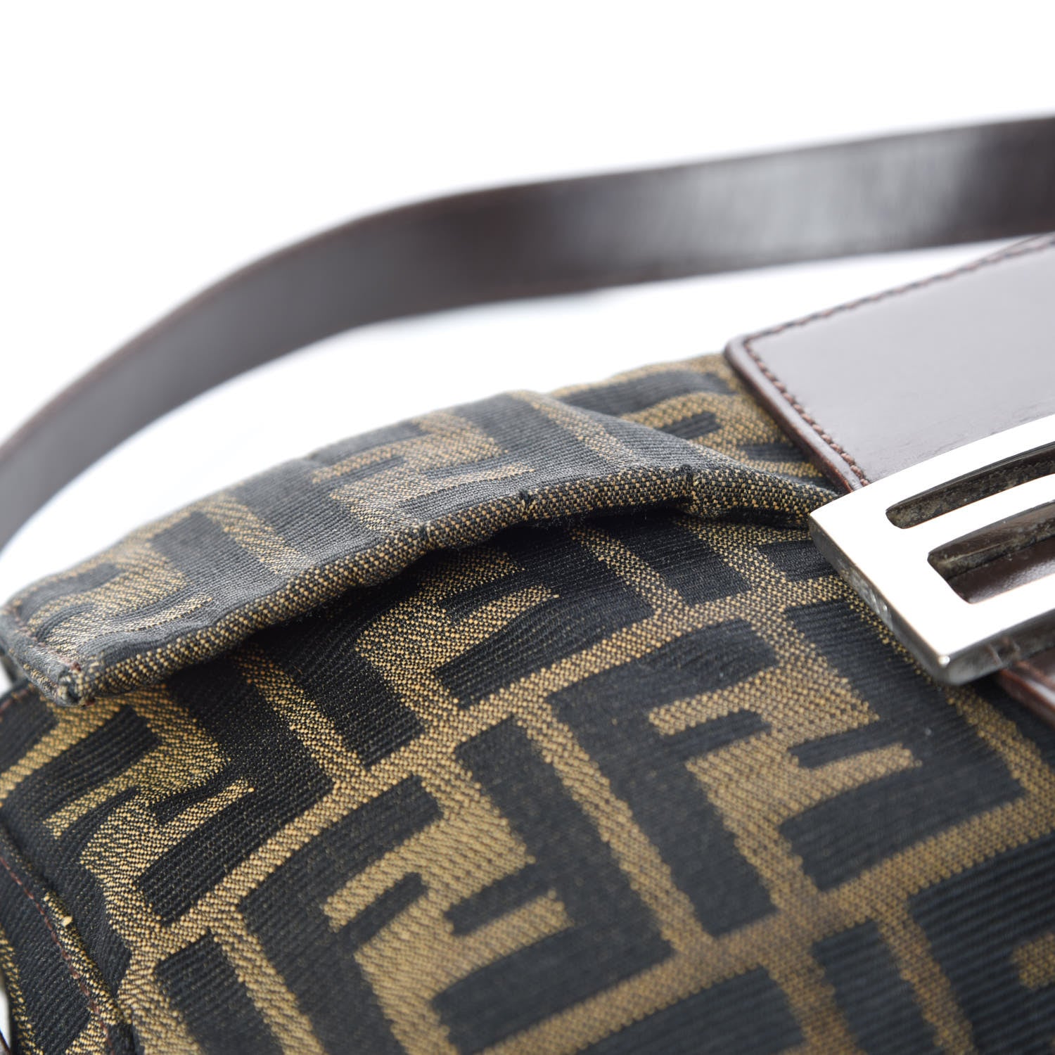 Fendi Zucca Baguette Tobacco 10 of 12