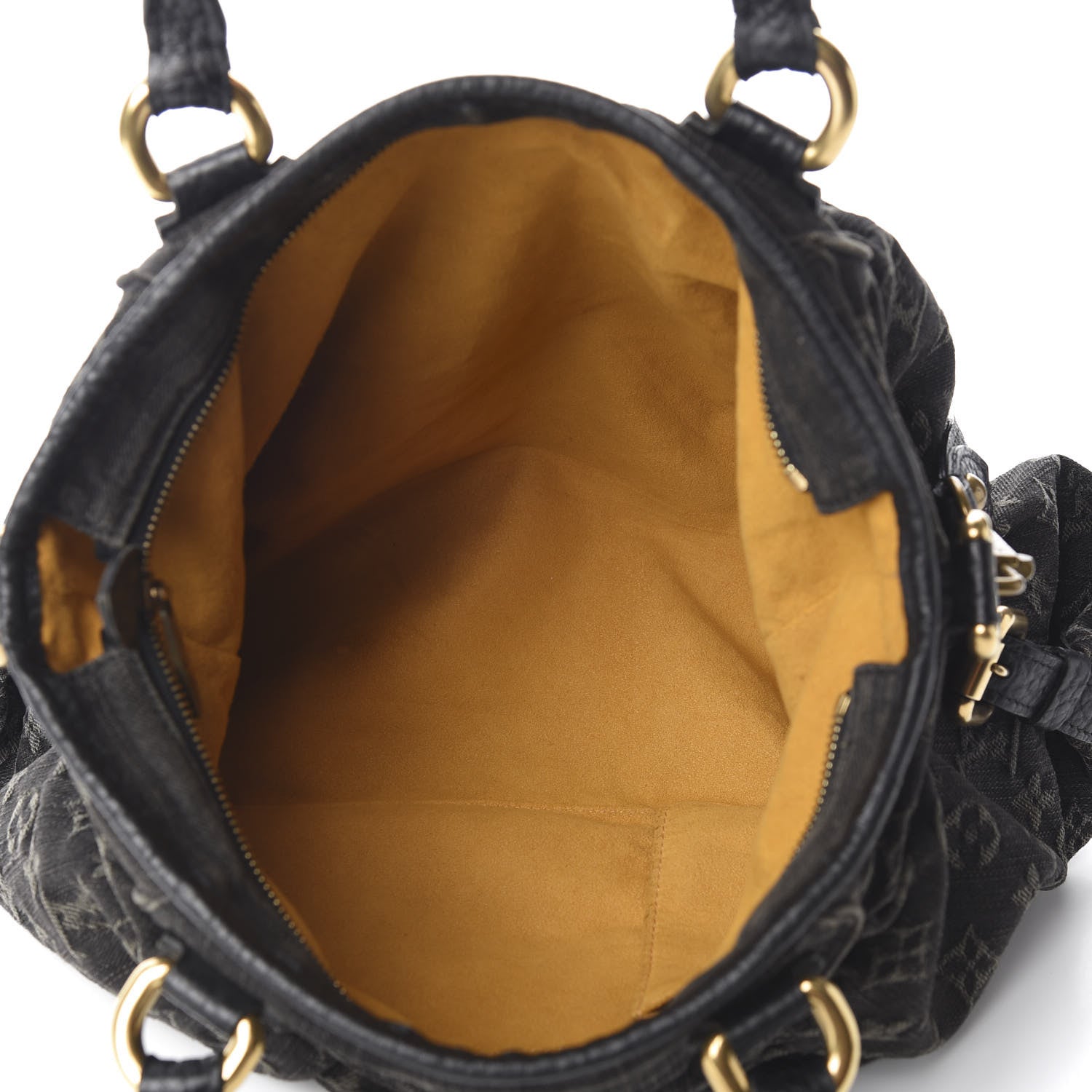 Louis Vuitton Denim Neo Cabby MM Black 4 of 8