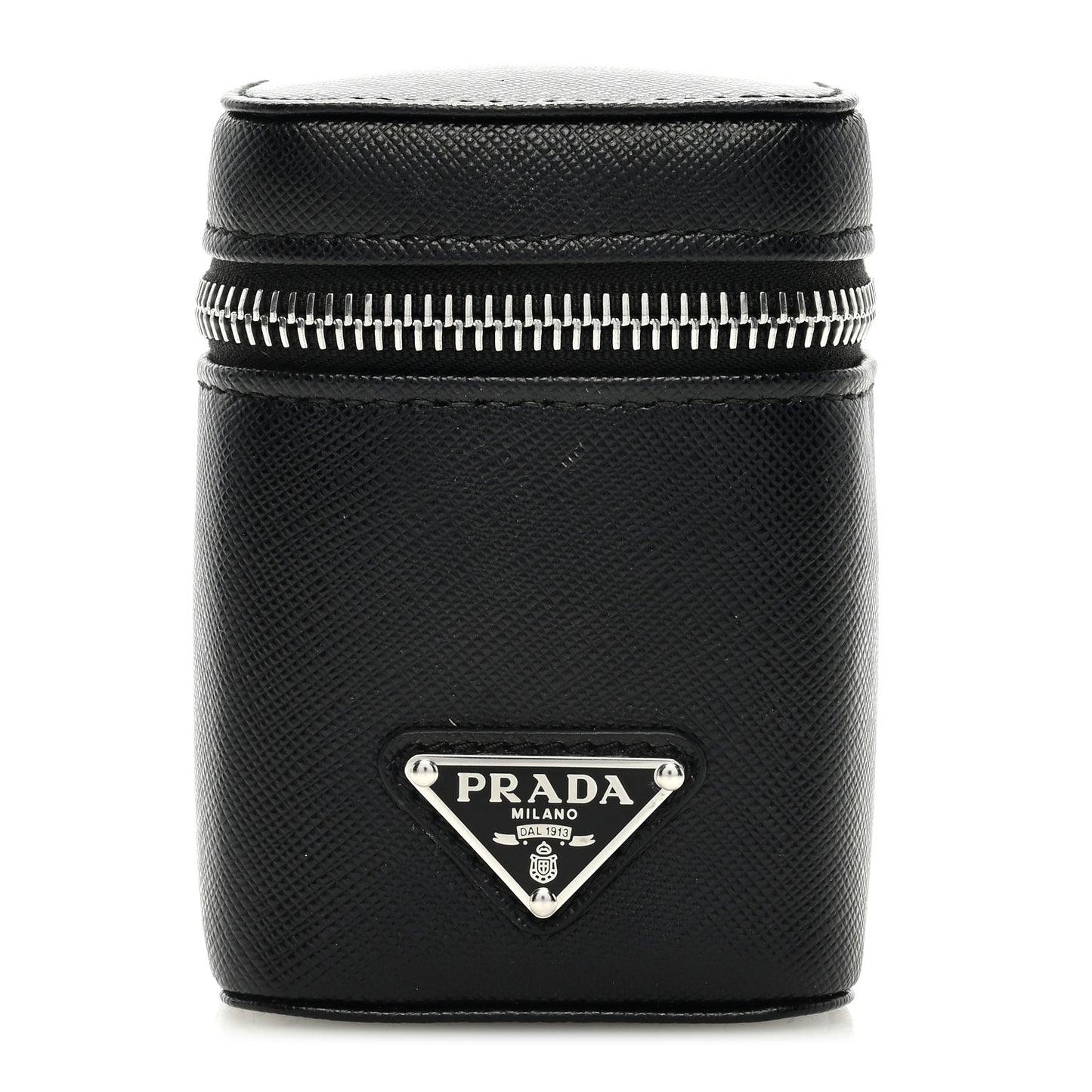 Saffiano Playing Cards With Case Black