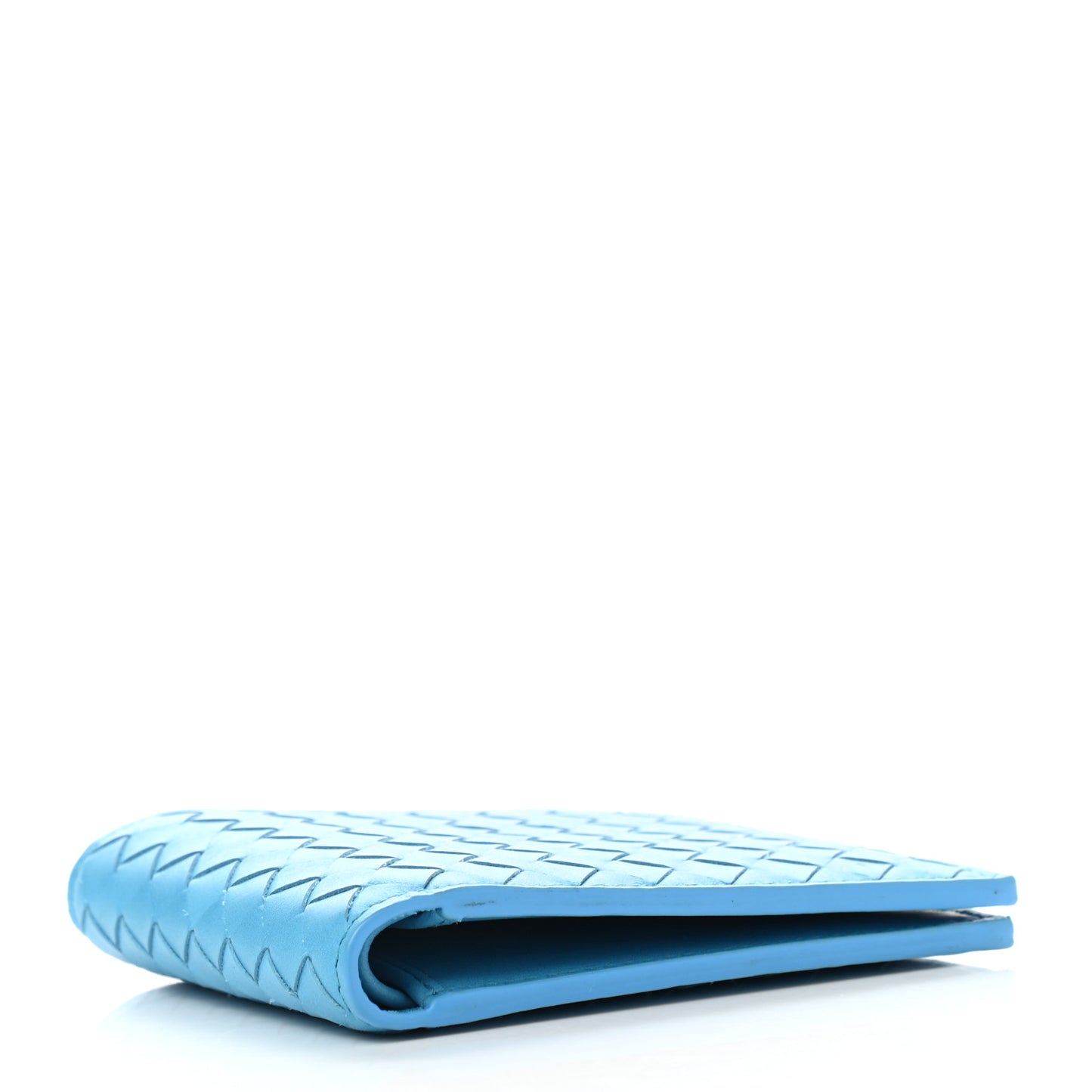Nappa Intrecciato Bifold Wallet Sky Blue