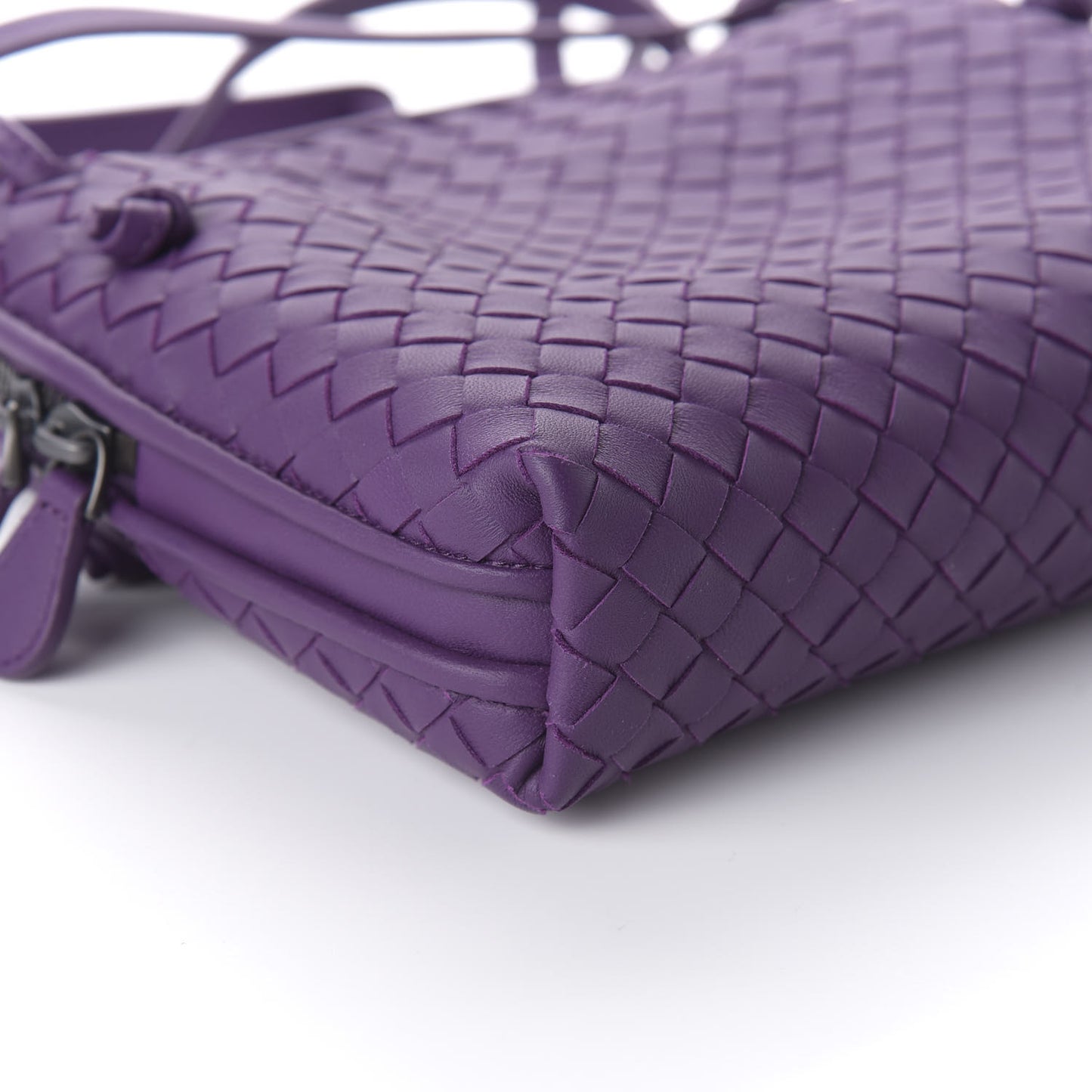 Nappa Intrecciato Pillow Crossbody Messenger Monalisa