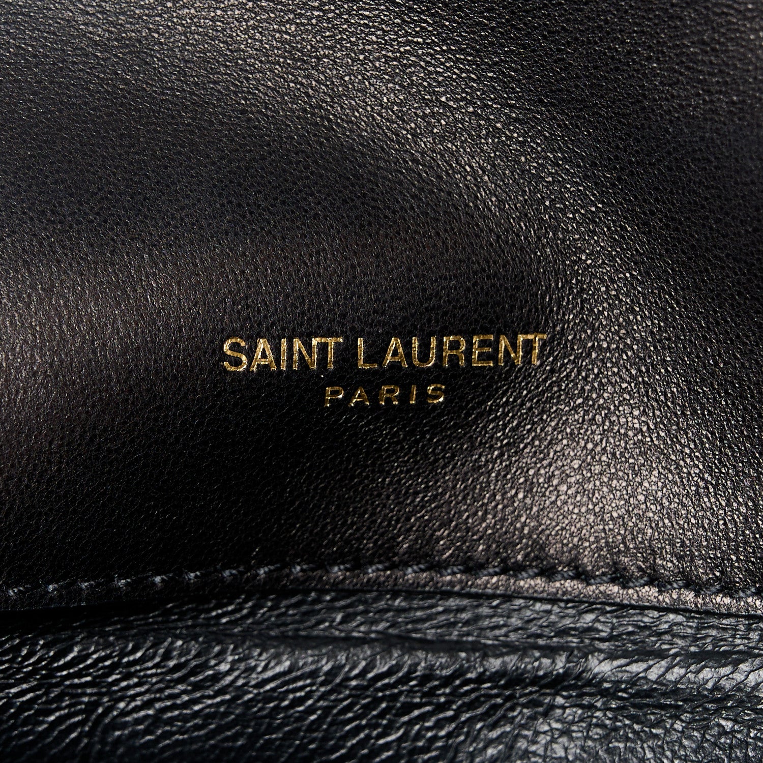 Saint Laurent Lambskin Quilted Mini Gaby Satchel Black 7 of 11