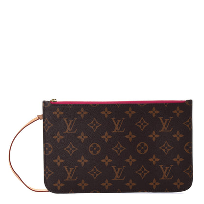 Louis Vuitton Monogram Neverfull MM GM Pochette Cherry 1 of 4